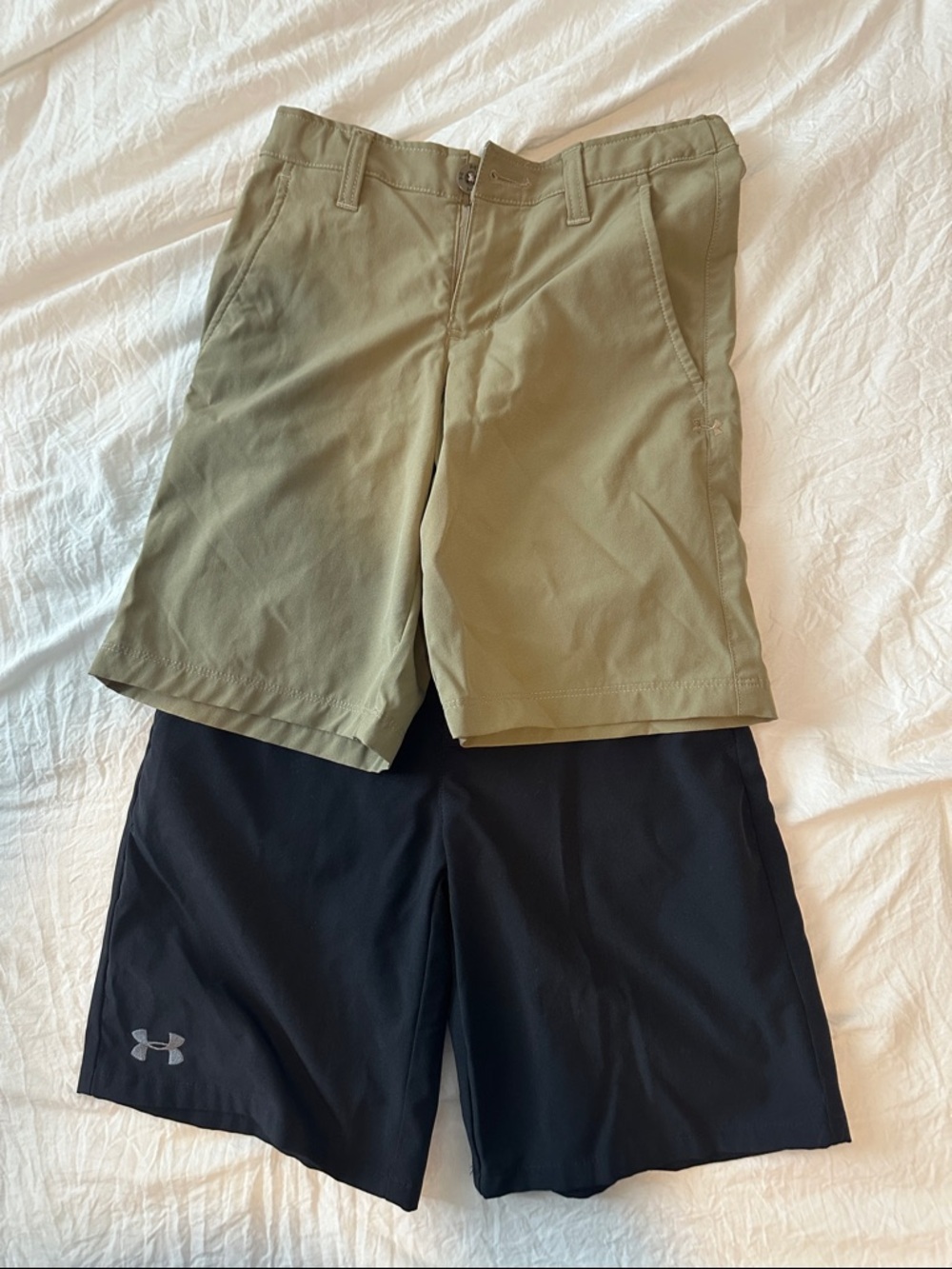 Lot of 2 Under Armour Boys Shorts Size Boys Small